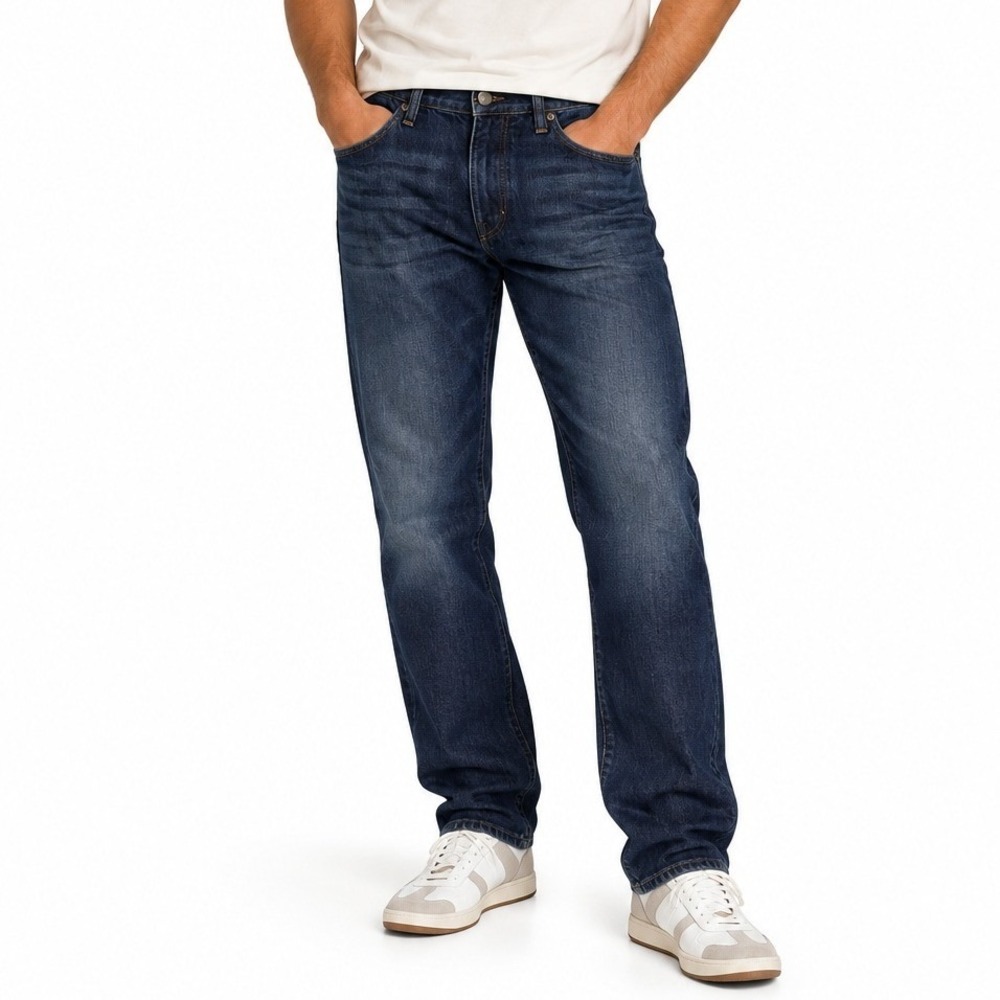 GAP Men's Jeans 34x30 Dark Wash 100% Cotton Straight Leg Denim